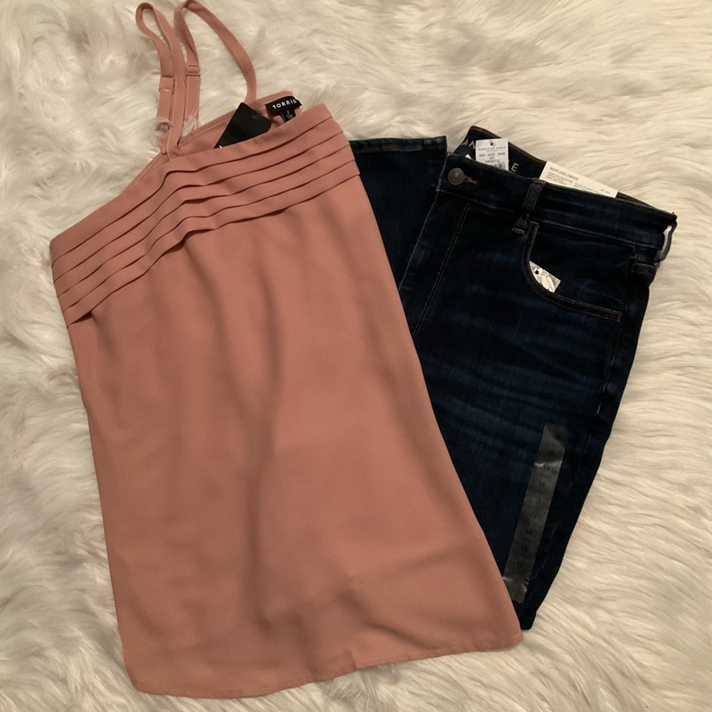 Mauve Torrid tank size 2X